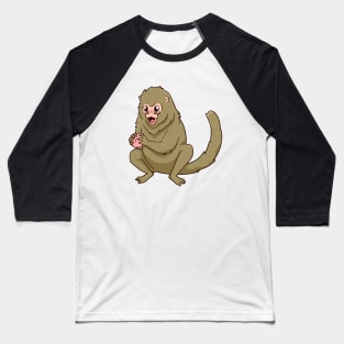 Kawaii Pygmy marmoset Baseball T-Shirt